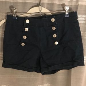 Blue Sailor Shorts